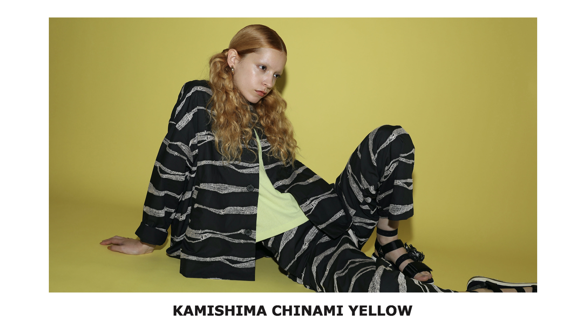 24SS KAMISHIMA CHINAMI YELLOW